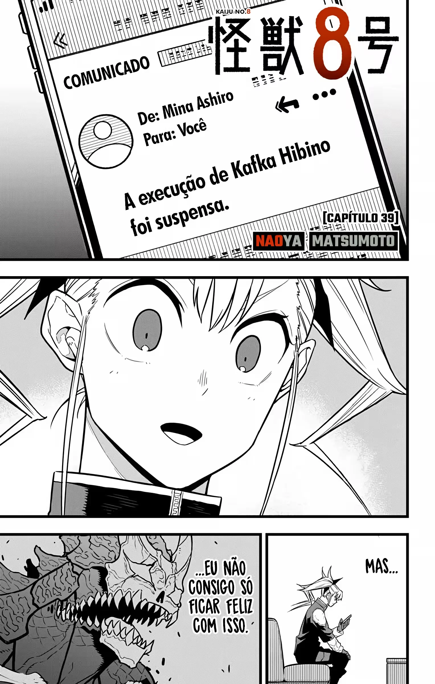 Kaiju nº 8: A Limpeza da Destruição Capítulo 39 Página 2