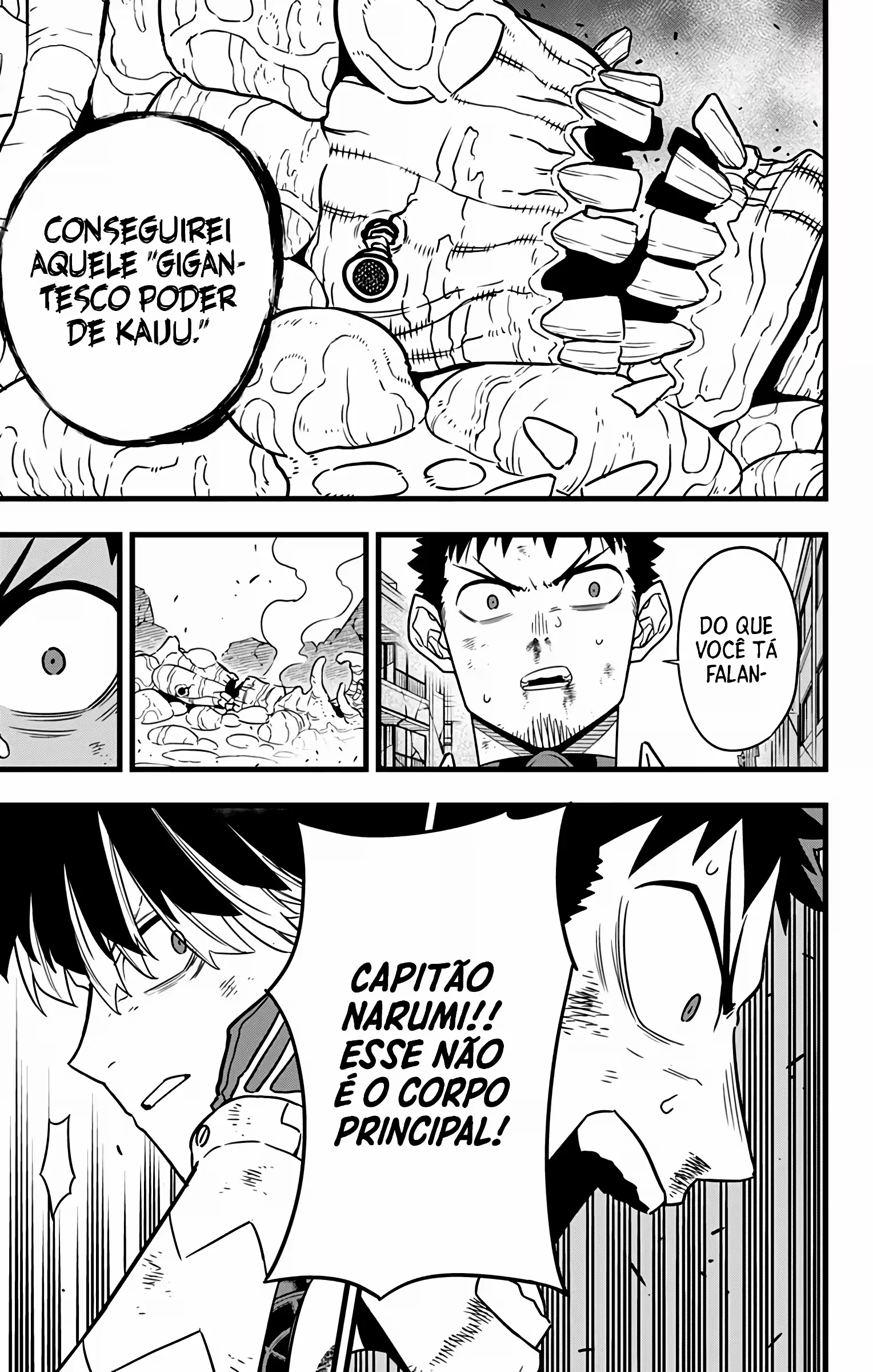 Kaiju nº 8: A Limpeza da Destruição Capítulo 49 Página 3