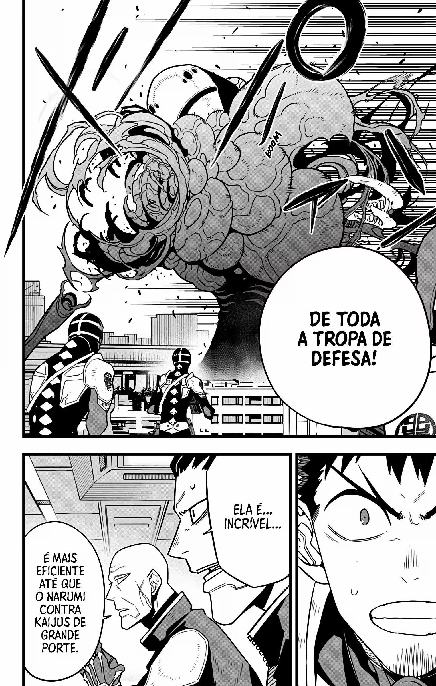Kaiju nº 8: A Limpeza da Destruição Capítulo 76 Página 4