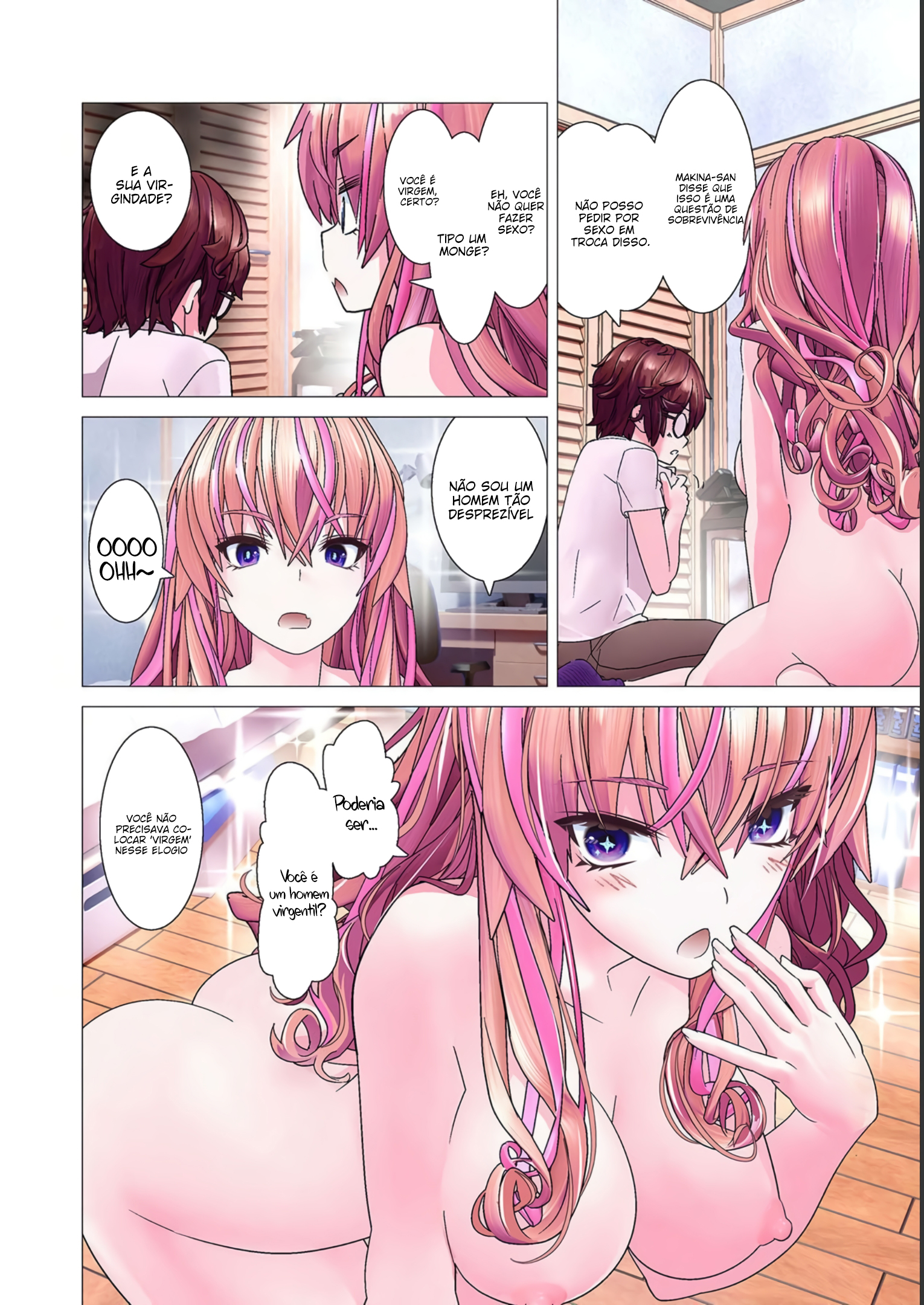Kakushite! Makina-san!! (Official Colored) Capítulo 1 Página 33