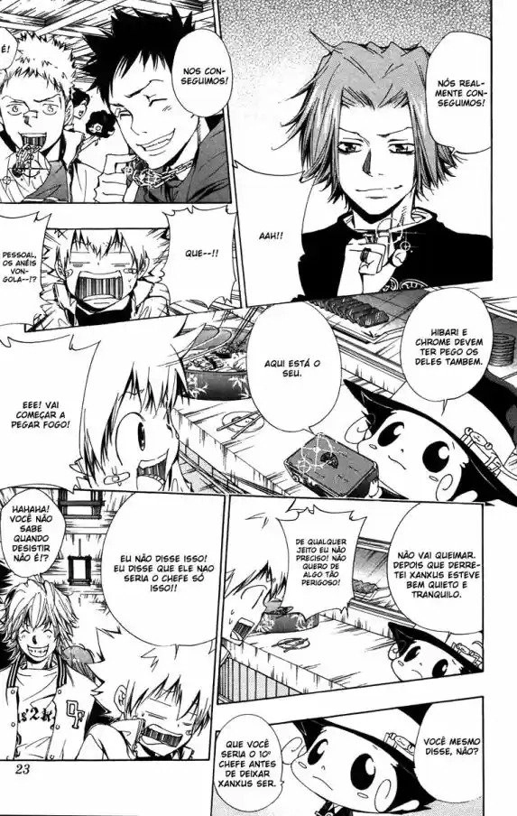 Katekyo Hitman Reborn! Capítulo 135 Página 22