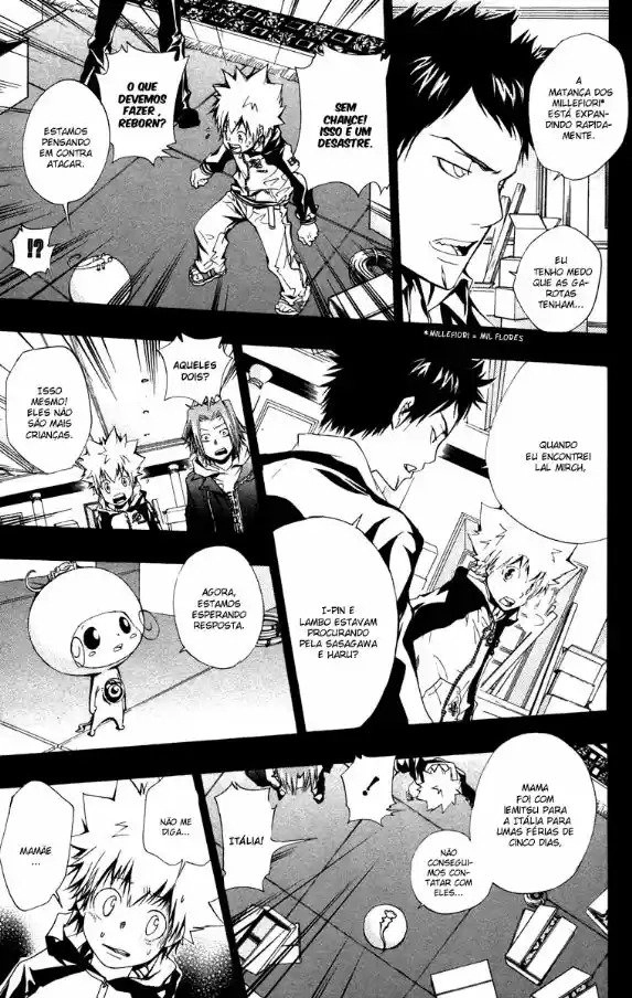 Katekyo Hitman Reborn! Capítulo 141 Página 7
