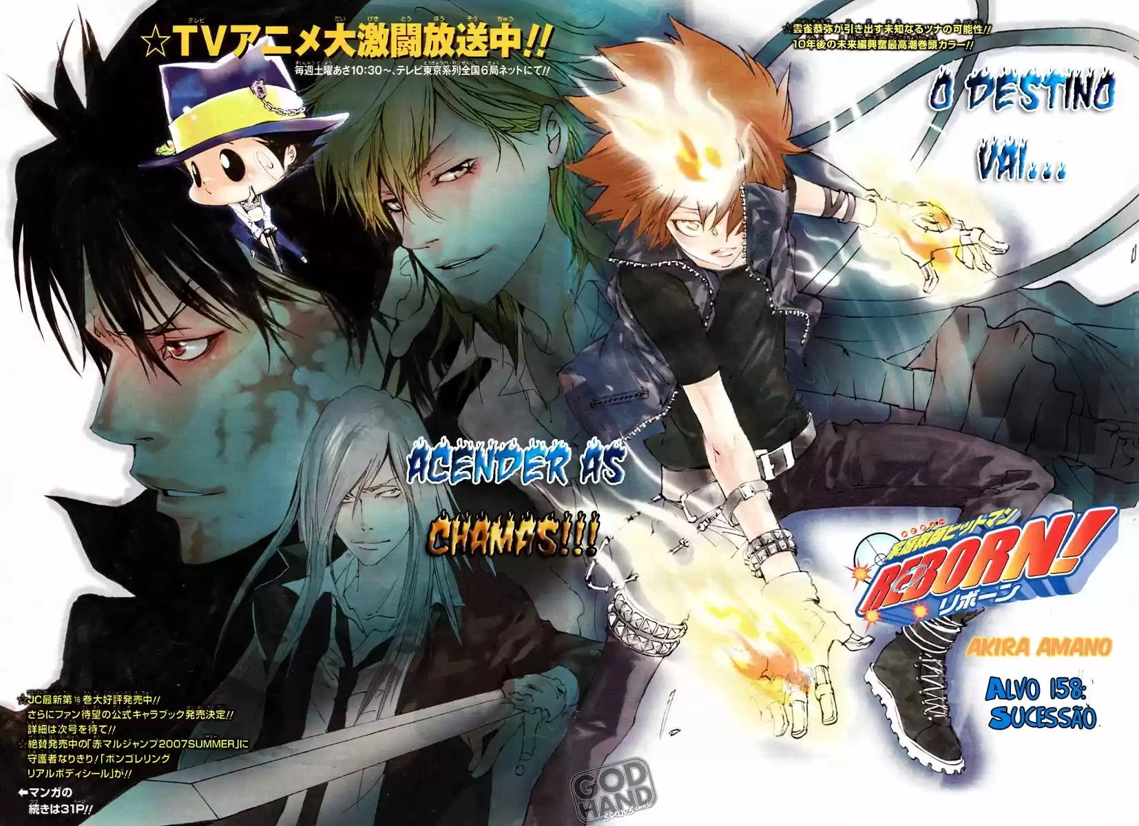 Katekyo Hitman Reborn! Capítulo 158 Página 3