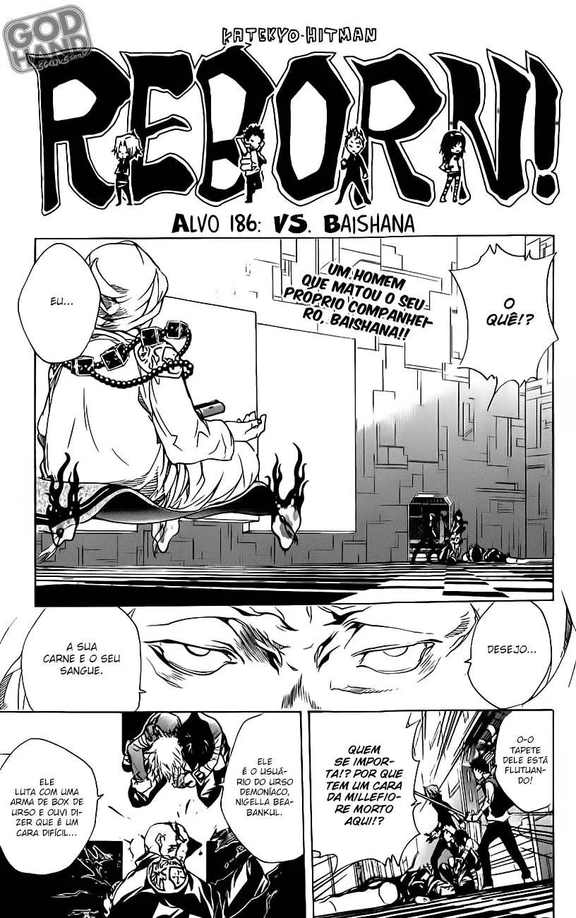 Katekyo Hitman Reborn! Capítulo 186 Página 7
