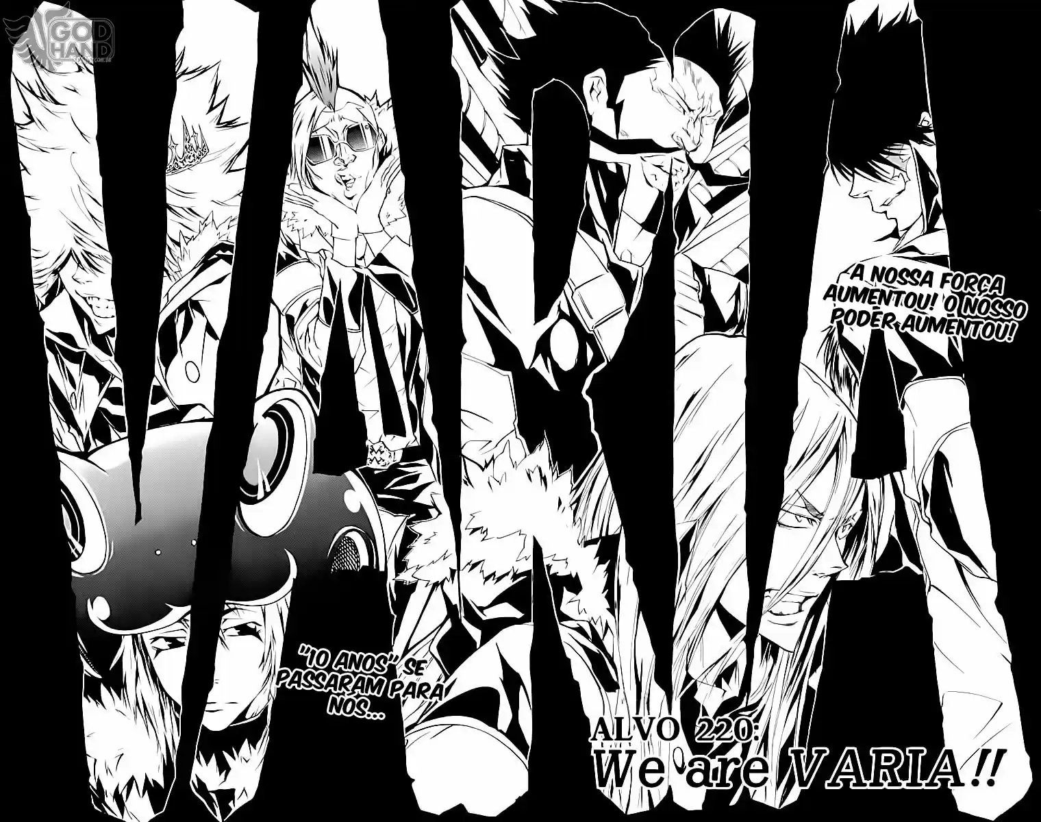 Katekyo Hitman Reborn! Capítulo 220 Página 3