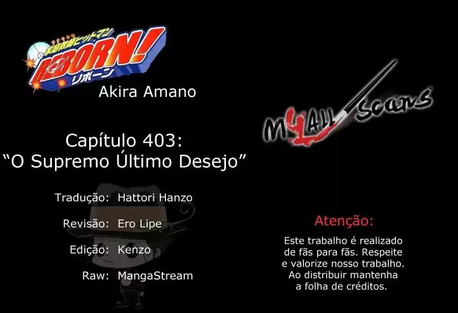 Katekyo Hitman Reborn! Capítulo 403 Página 17