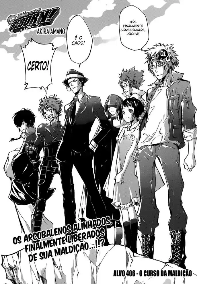 Katekyo Hitman Reborn! Capítulo 406 Página 1