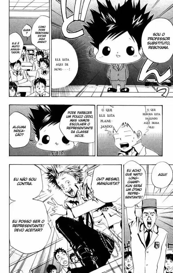 Katekyo Hitman Reborn! Capítulo 44 Página 10
