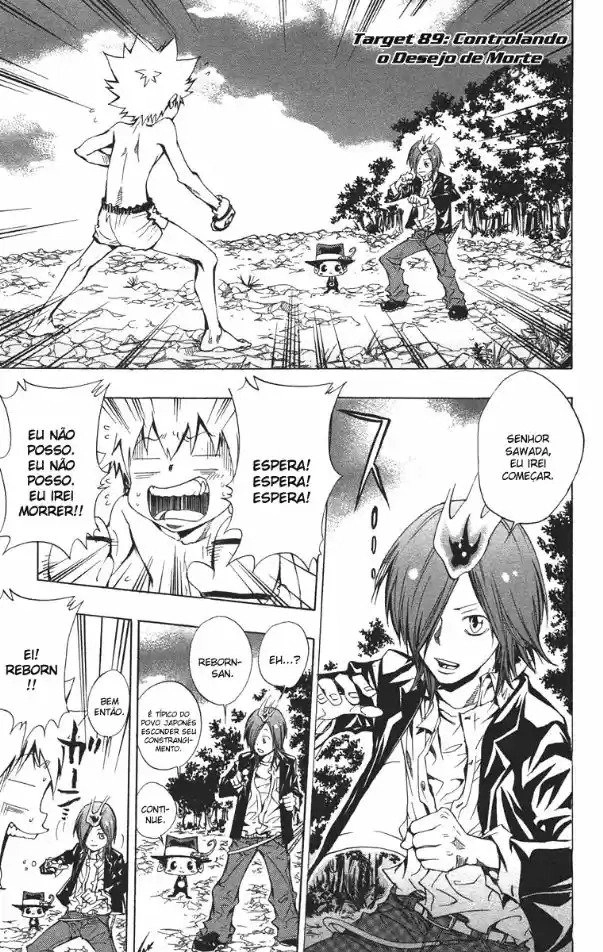 Katekyo Hitman Reborn! Capítulo 89 Página 1