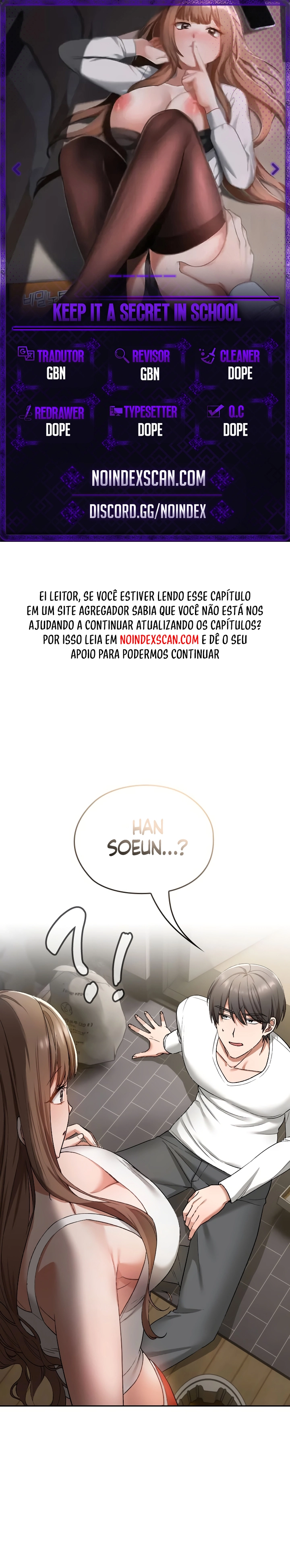 Keep It a Secret in School Capítulo 2 Página 1