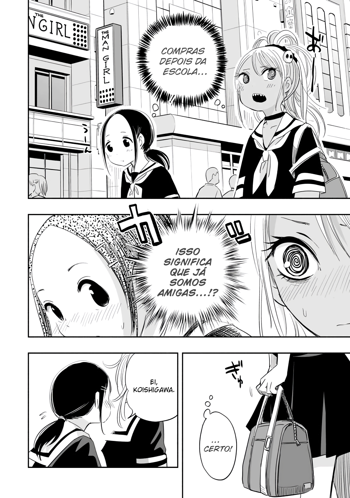 Koishikawa-san Is a Carnivore Capítulo 3 Página 4