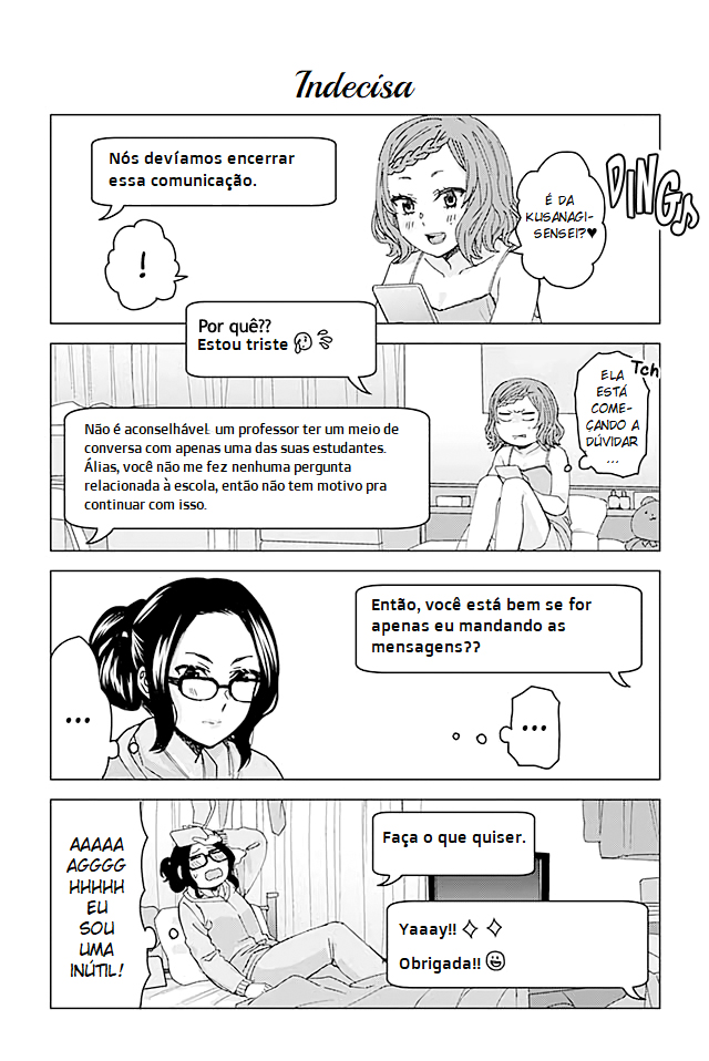 Kusanagi-sensei Is Being Tested Capítulo 40 Página 1