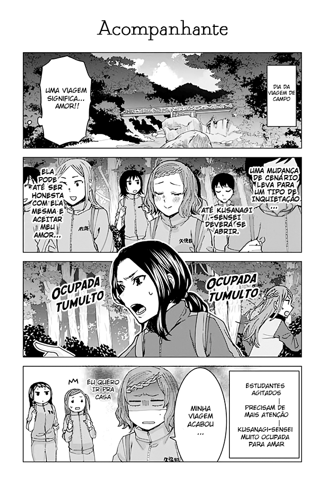 Kusanagi-sensei Is Being Tested Capítulo 66 Página 1
