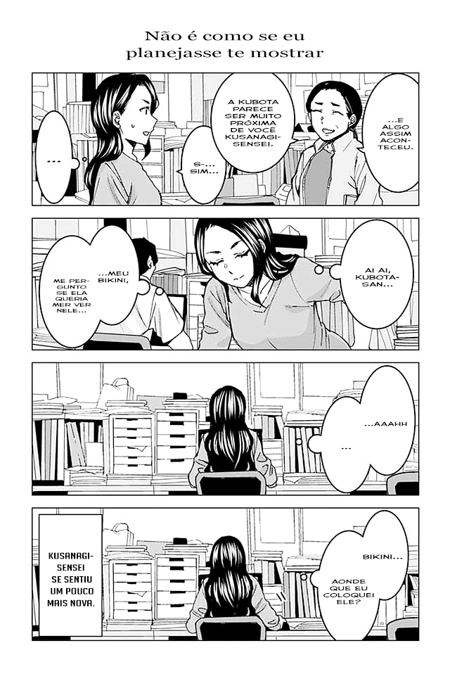 Kusanagi-sensei Is Being Tested Capítulo 77 Página 1