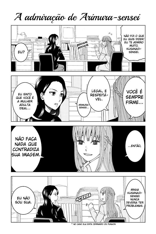 Kusanagi-sensei Is Being Tested Capítulo 8 Página 1