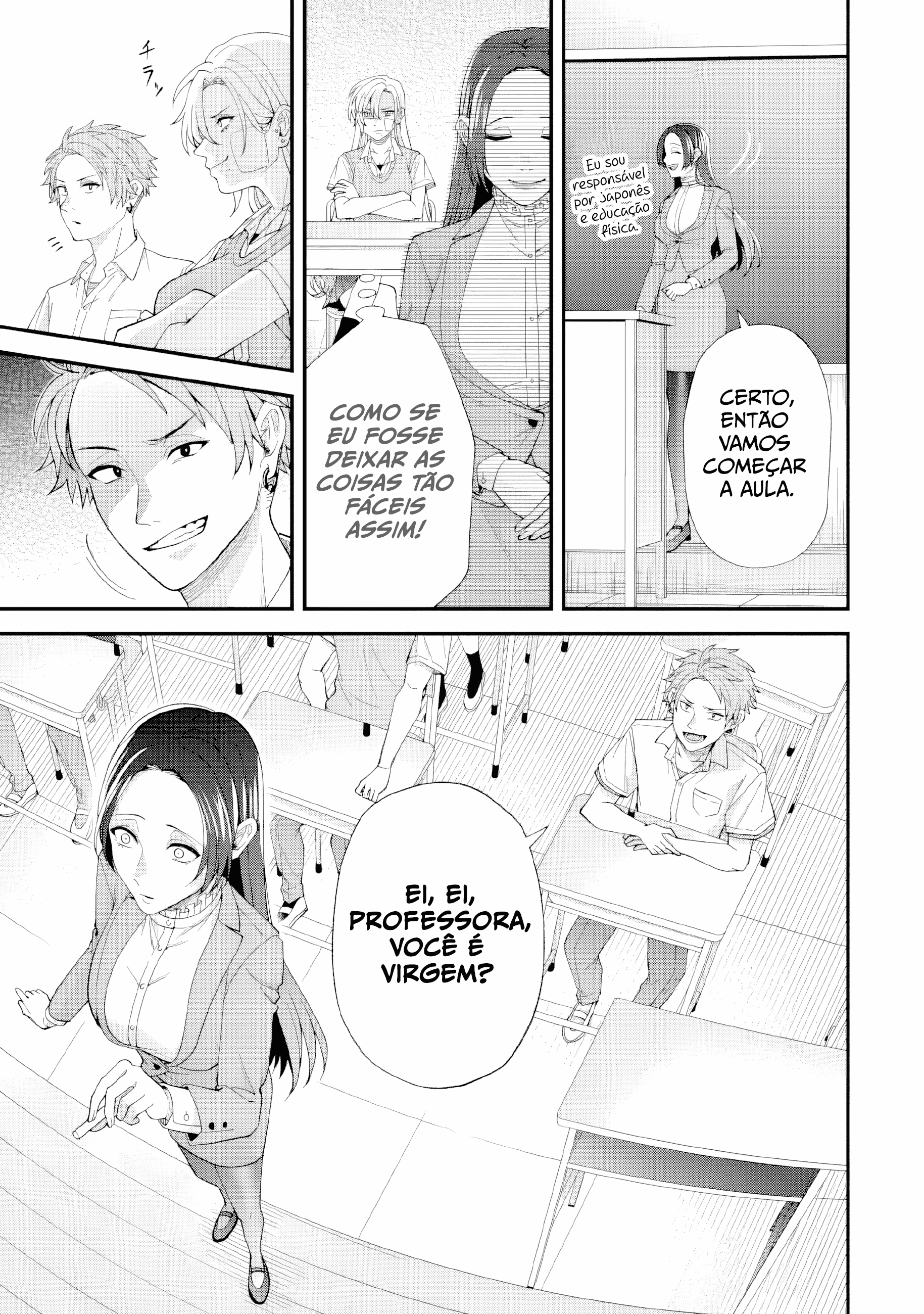 Leave It to a Teacher to Get Back at a Bully Capítulo 1 Página 57