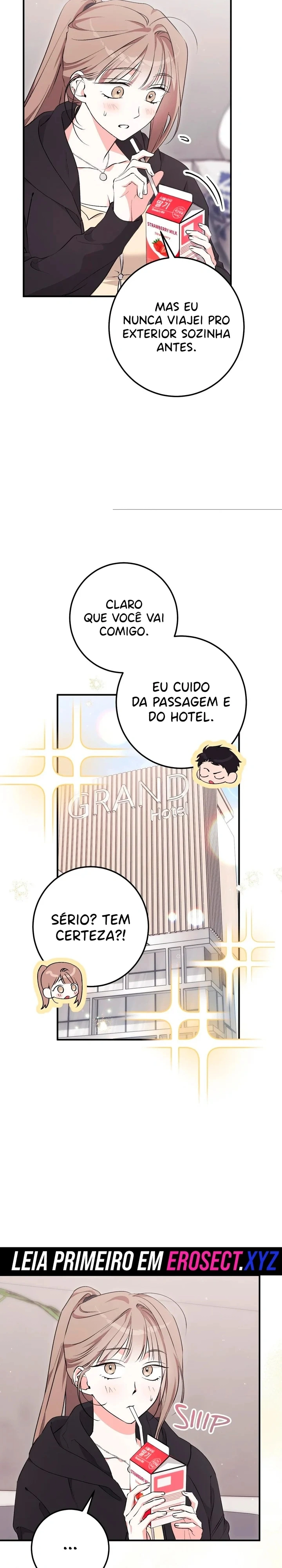 Leite de morango obcecado Capítulo 18 Página 16