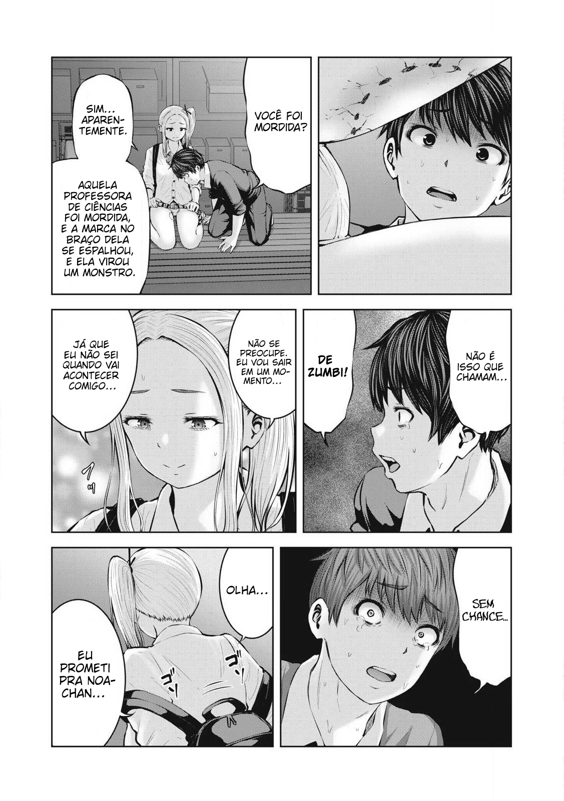 Let’s Make a Harem in a Zombie World! Capítulo 1 Página 35
