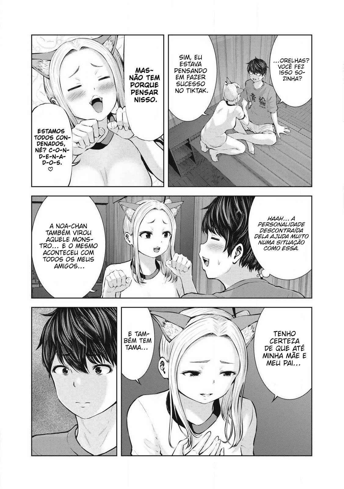 Let’s Make a Harem in a Zombie World! Capítulo 1 Página 8