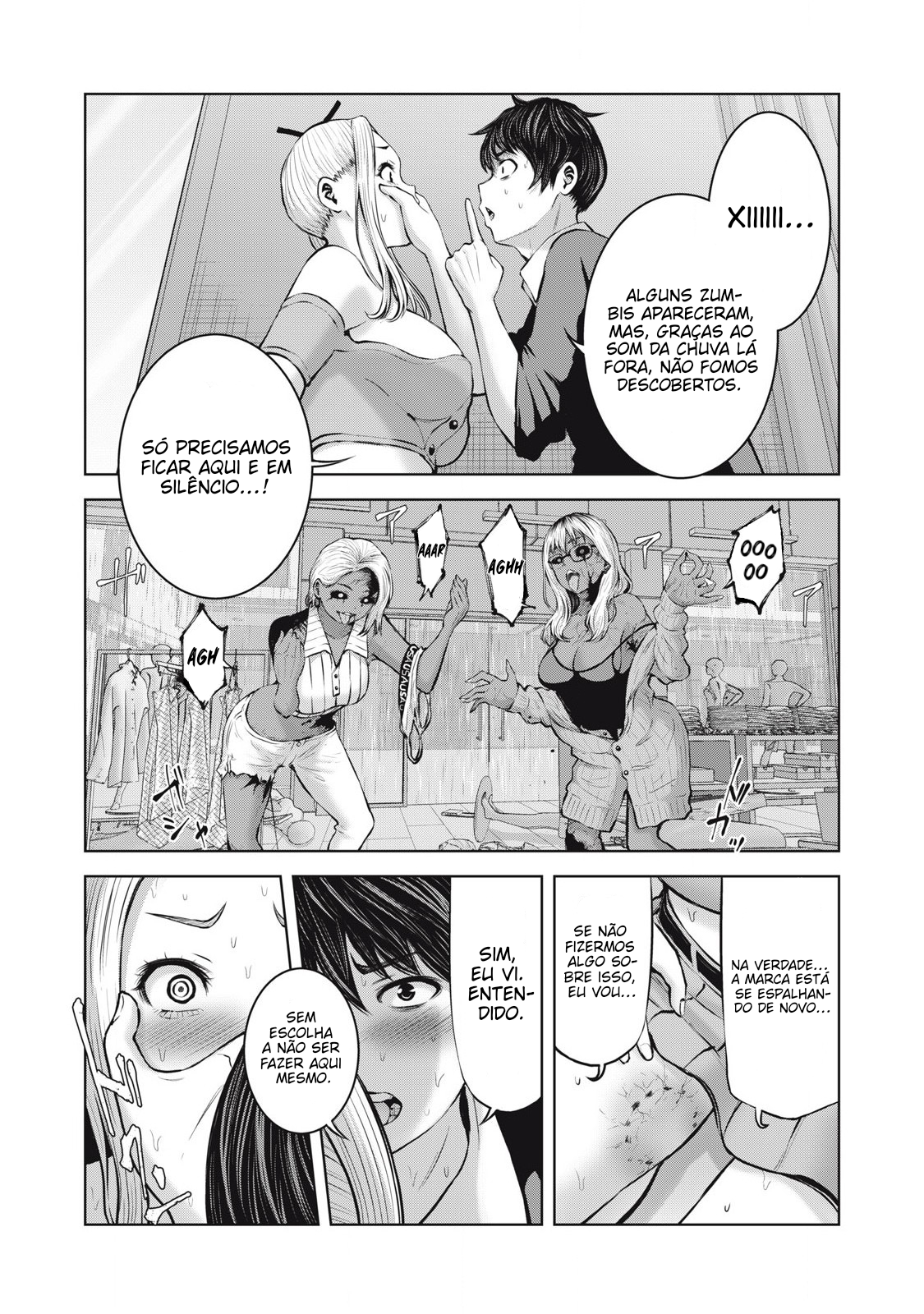 Let’s Make a Harem in a Zombie World! Capítulo 2 Página 18