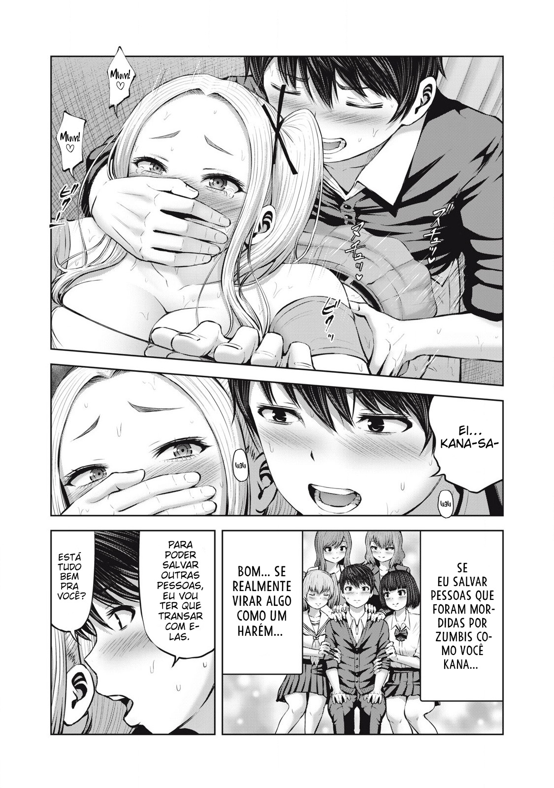 Let’s Make a Harem in a Zombie World! Capítulo 2 Página 21