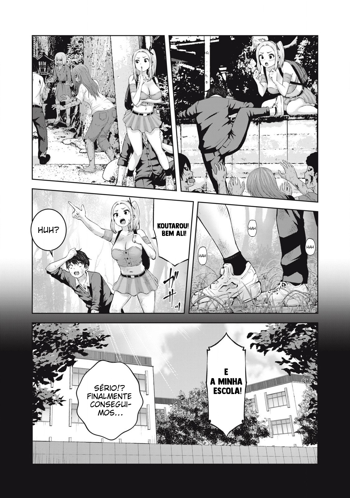 Let’s Make a Harem in a Zombie World! Capítulo 2 Página 28