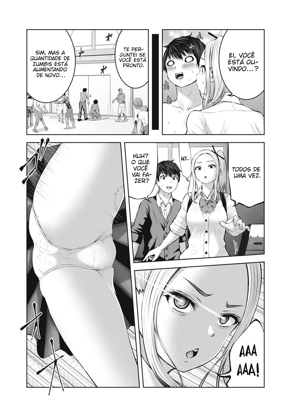 Let’s Make a Harem in a Zombie World! Capítulo 2 Página 8