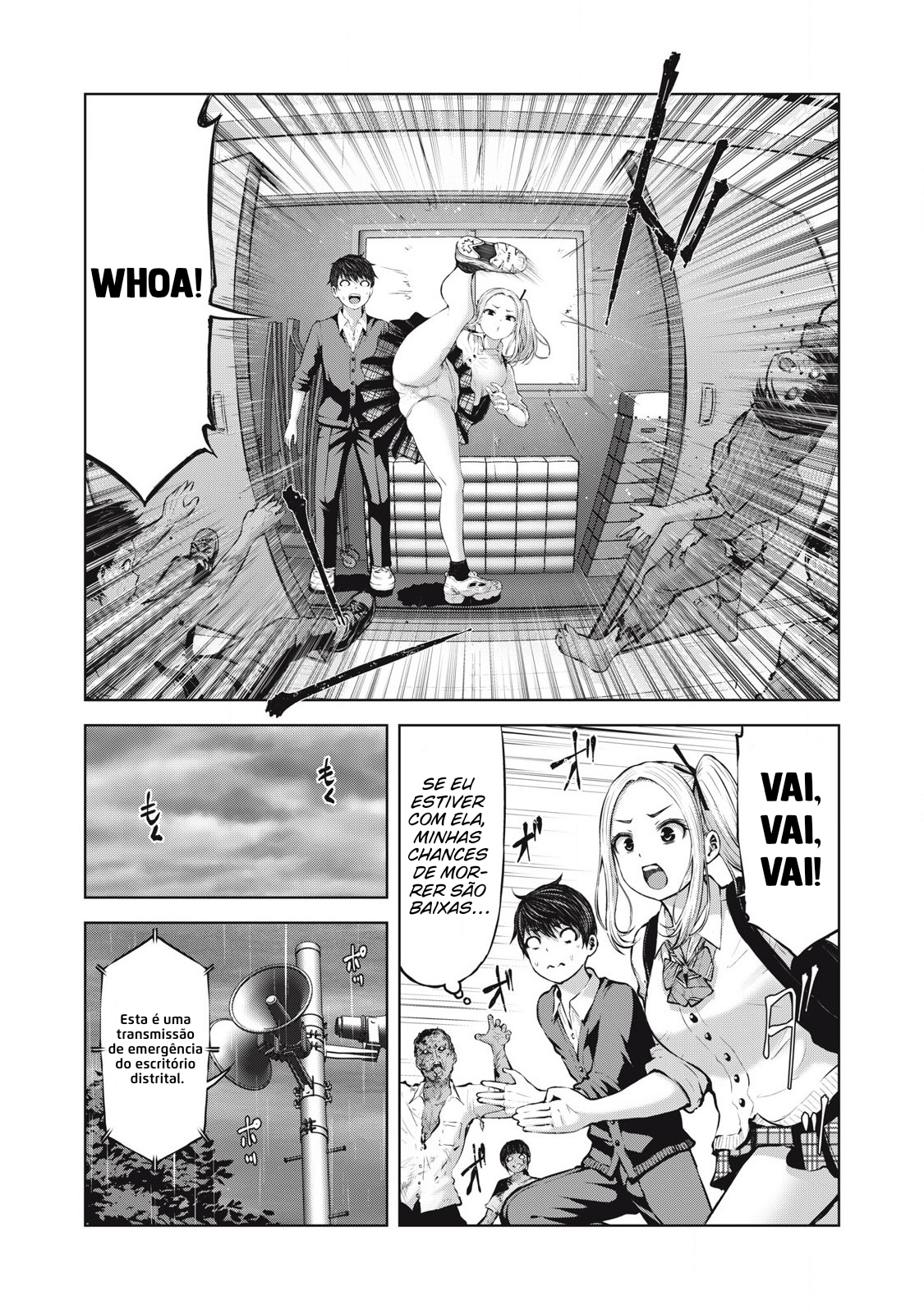 Let’s Make a Harem in a Zombie World! Capítulo 2 Página 9