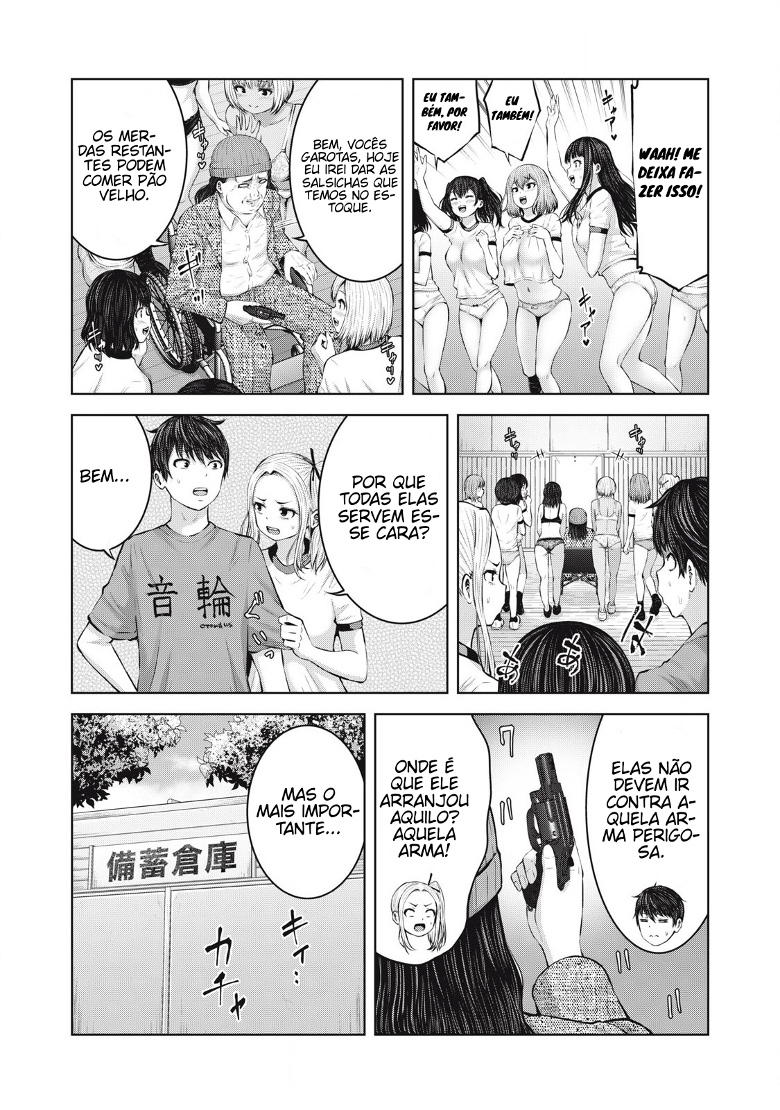 Let’s Make a Harem in a Zombie World! Capítulo 3 Página 10