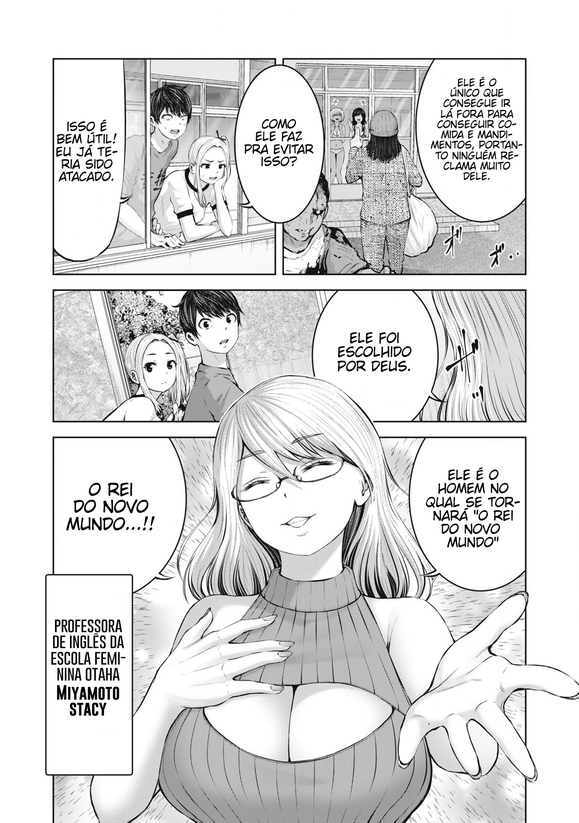 Let’s Make a Harem in a Zombie World! Capítulo 3 Página 12