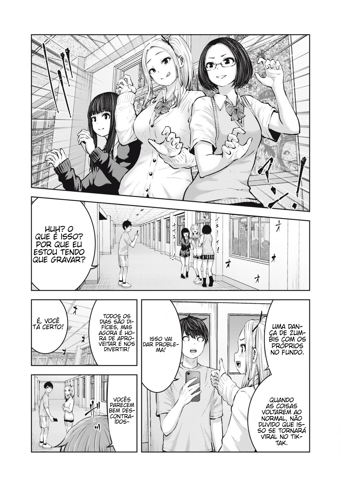 Let’s Make a Harem in a Zombie World! Capítulo 3 Página 18