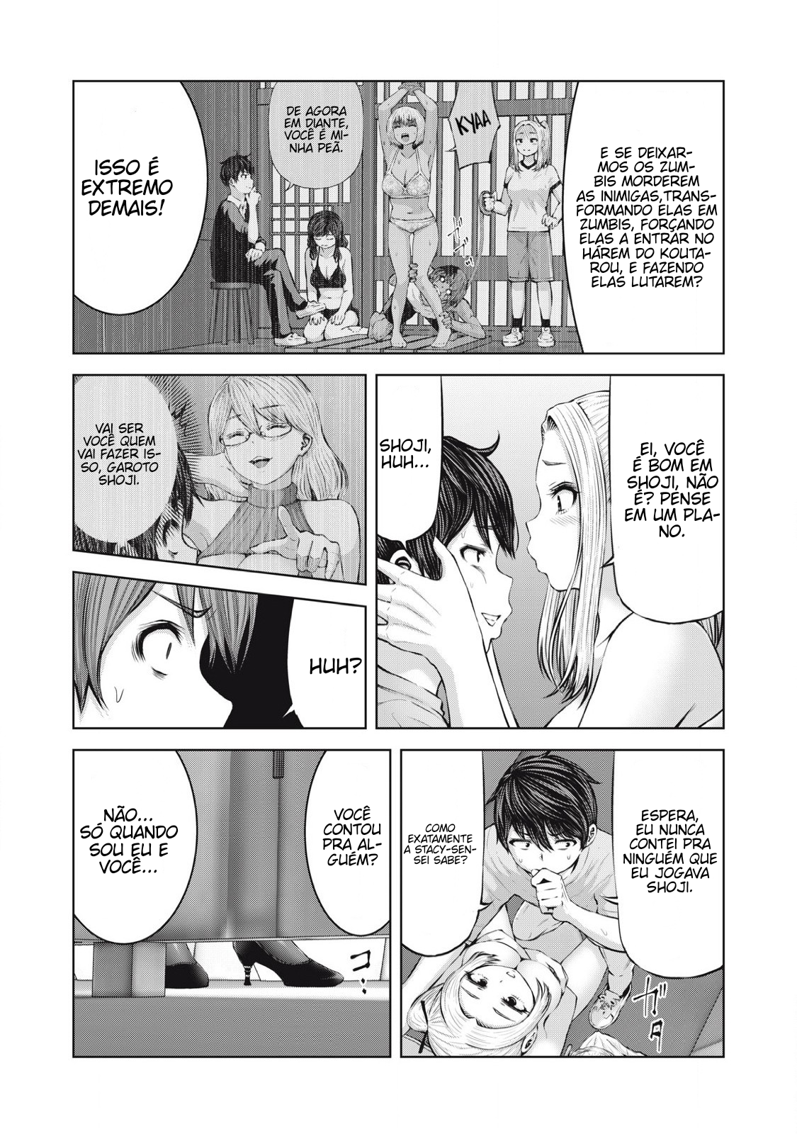 Let’s Make a Harem in a Zombie World! Capítulo 3 Página 29