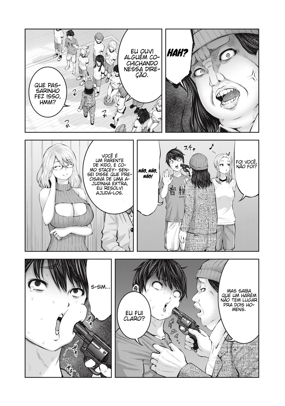 Let’s Make a Harem in a Zombie World! Capítulo 3 Página 8