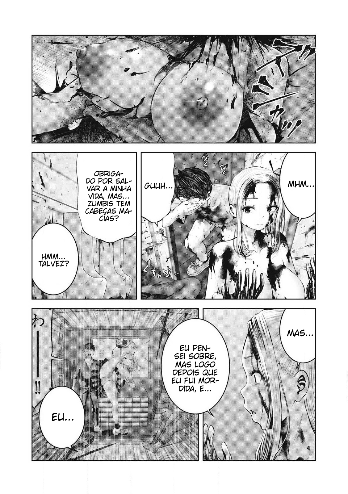 Let’s Make a Harem in a Zombie World! Capítulo 4 Página 15