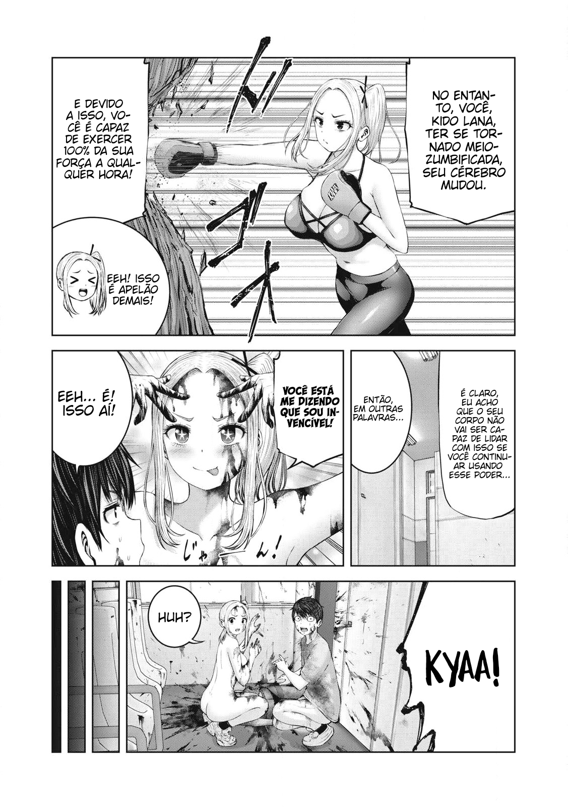 Let’s Make a Harem in a Zombie World! Capítulo 4 Página 18