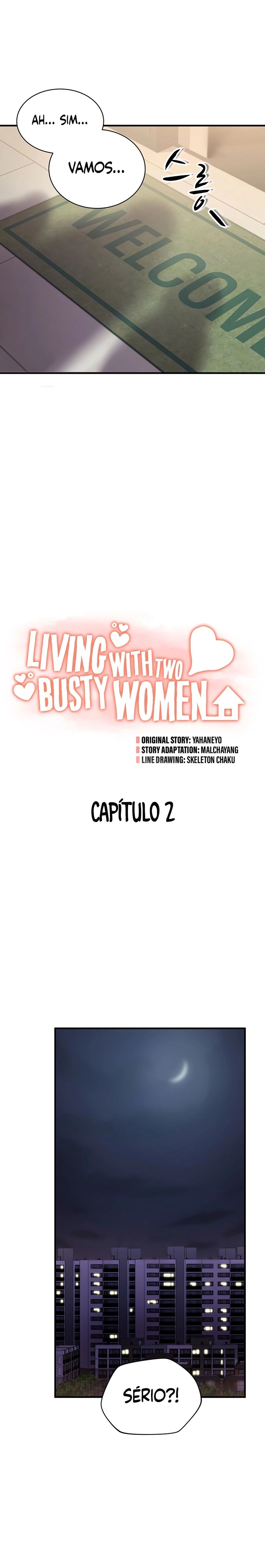 Living with Two Busty Women Capítulo 2 Página 16