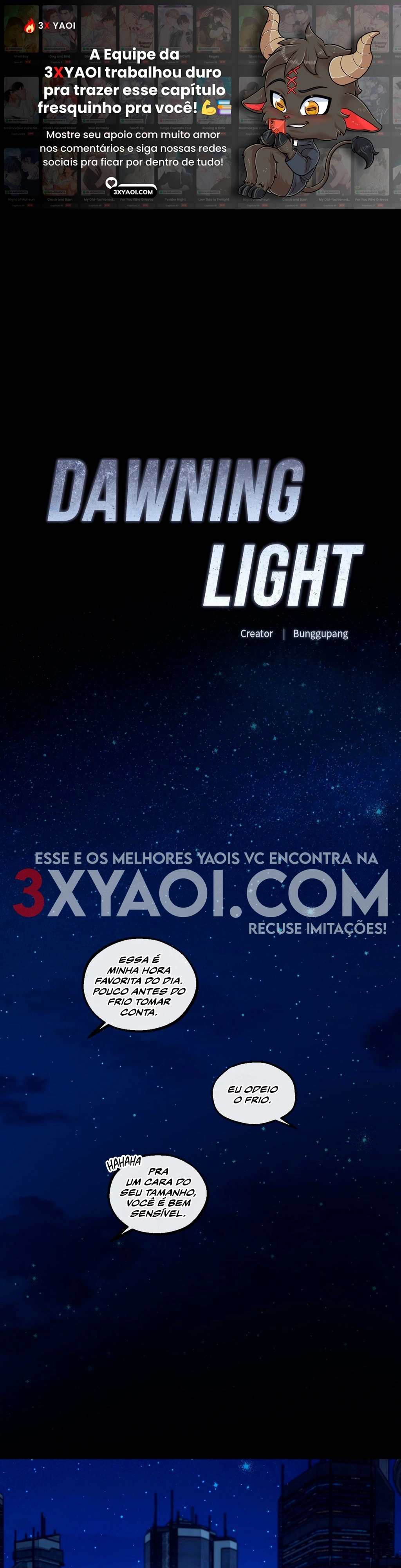 Luz do Amanhecer Capítulo 17 Página 1