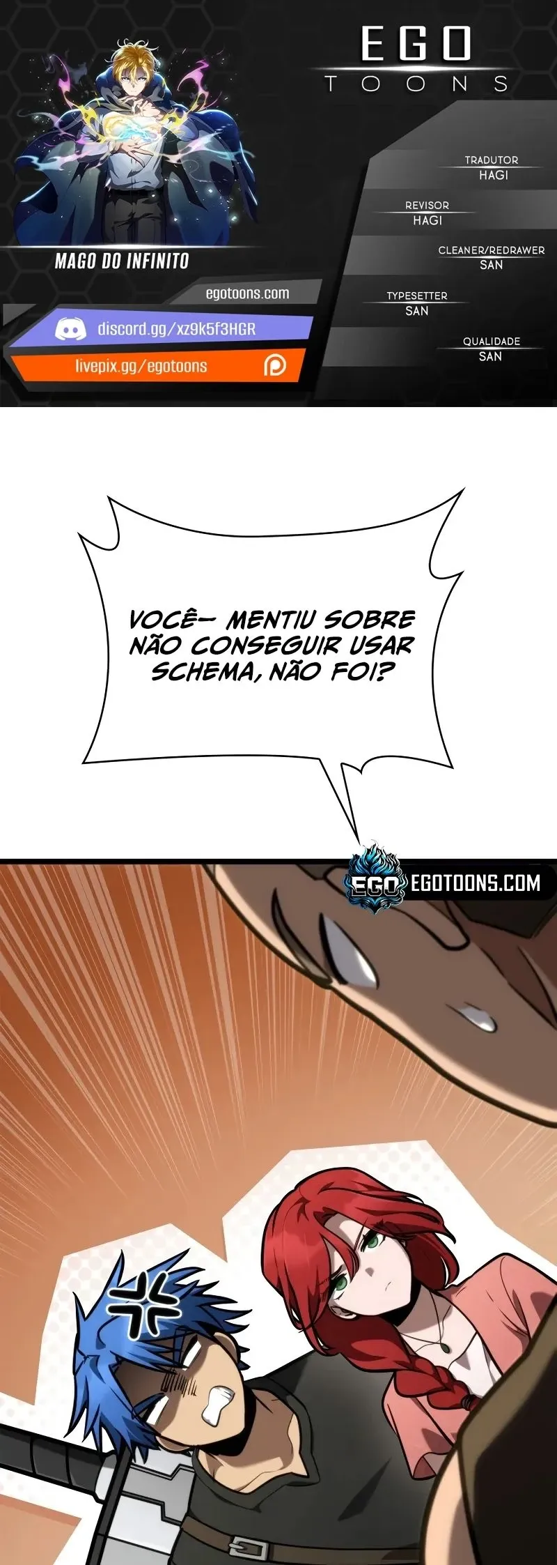 Mago do Infinito Capítulo 121 Página 1