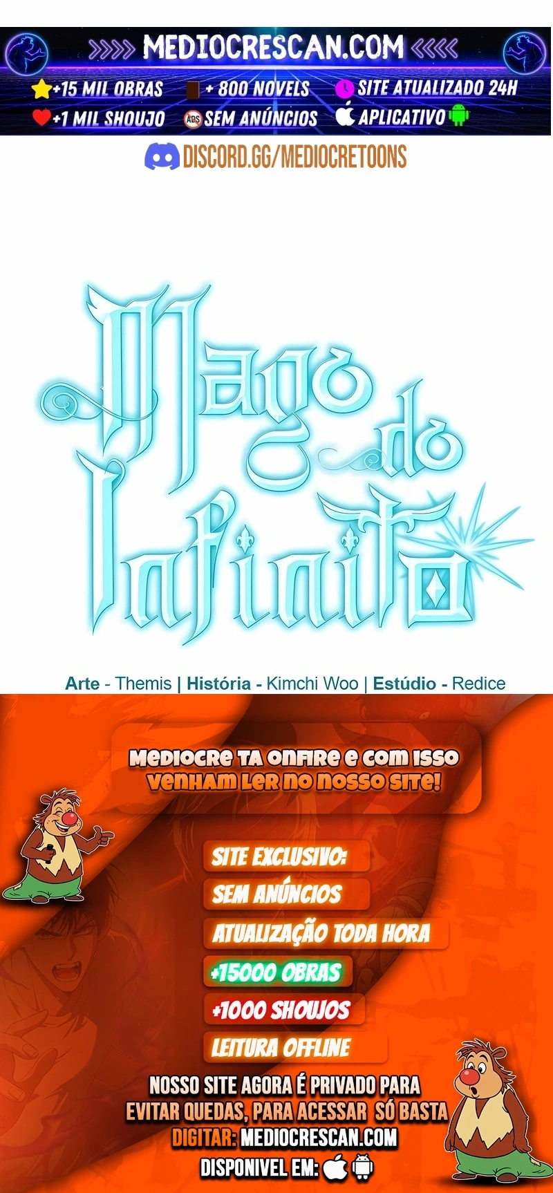 Mago do Infinito Capítulo 162 Página 120