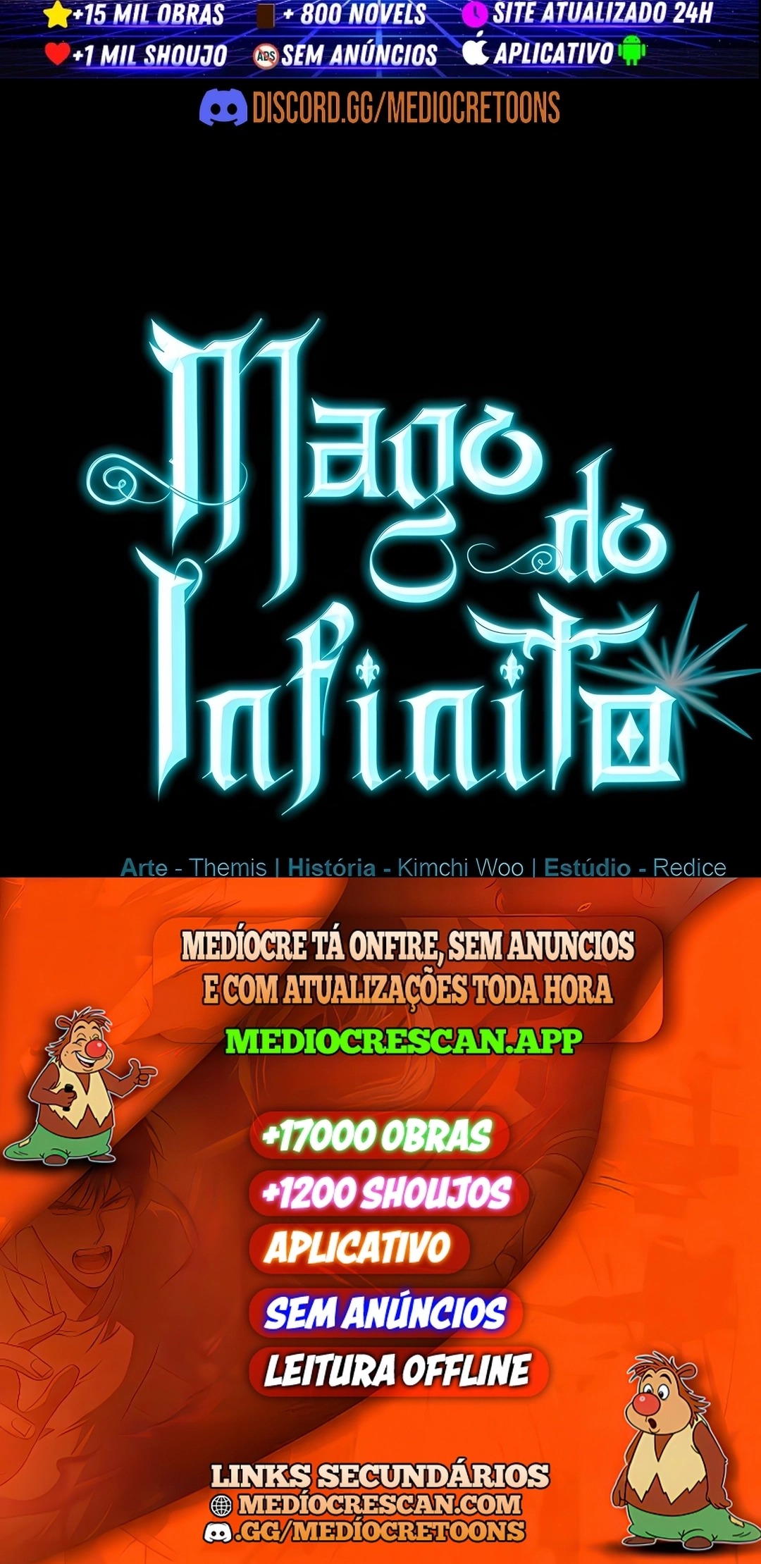 Mago do Infinito Capítulo 167 Página 120
