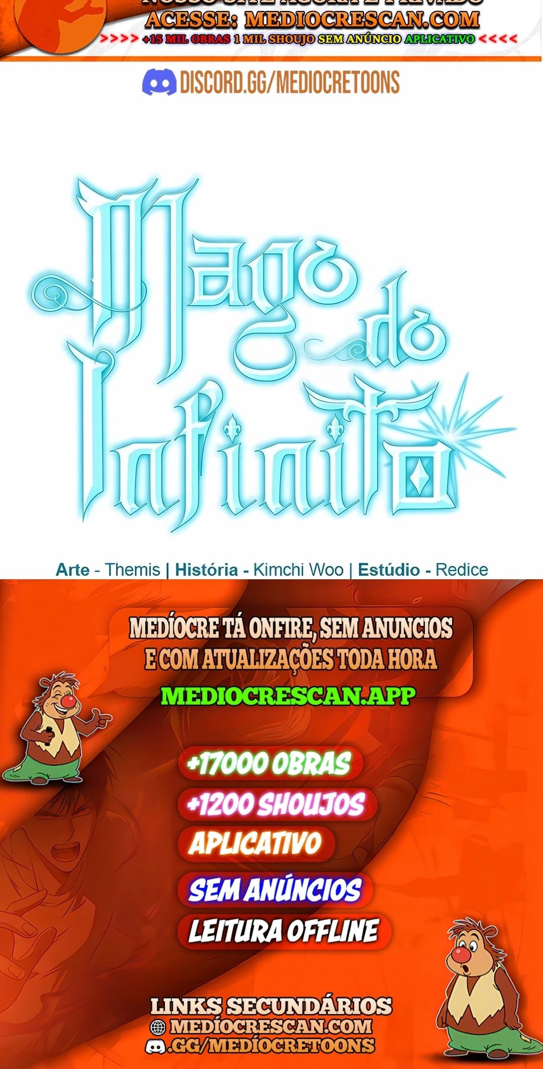 Mago do Infinito Capítulo 170 Página 120