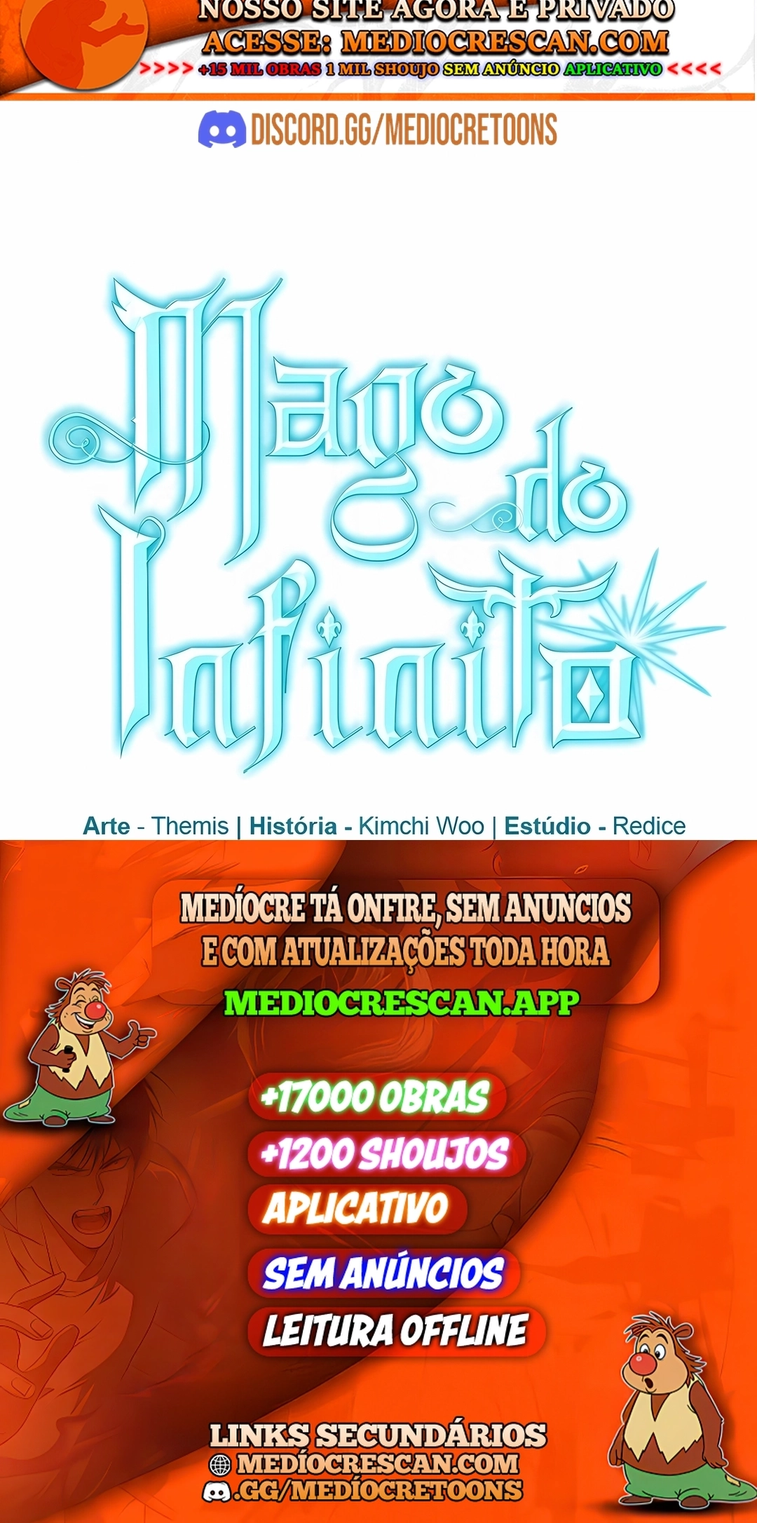 Mago do Infinito Capítulo 176 Página 120