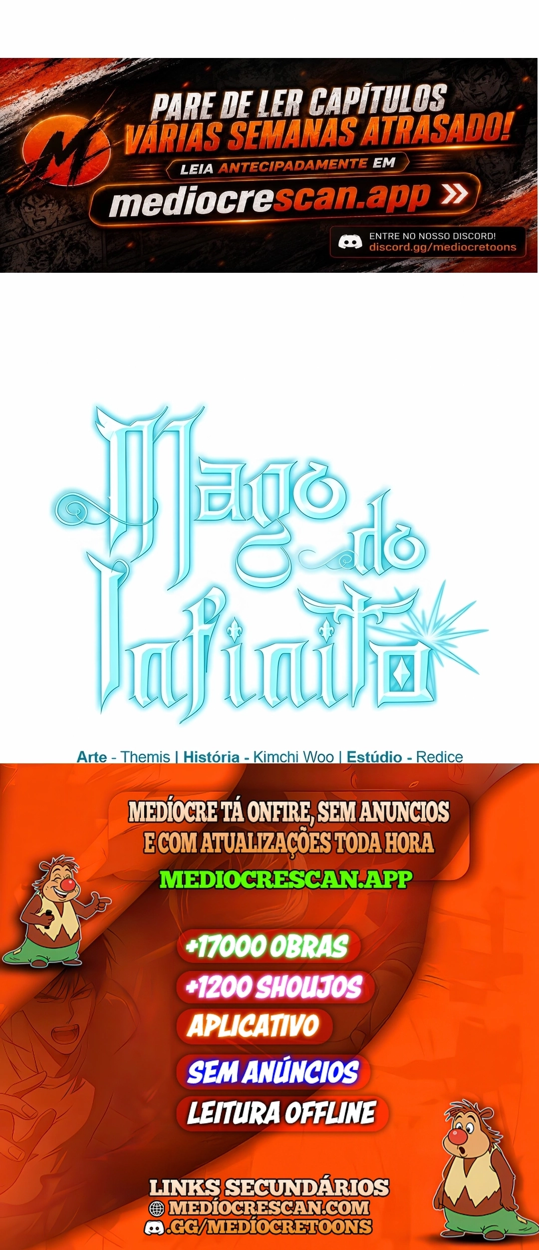 Mago do Infinito Capítulo 184 Página 120