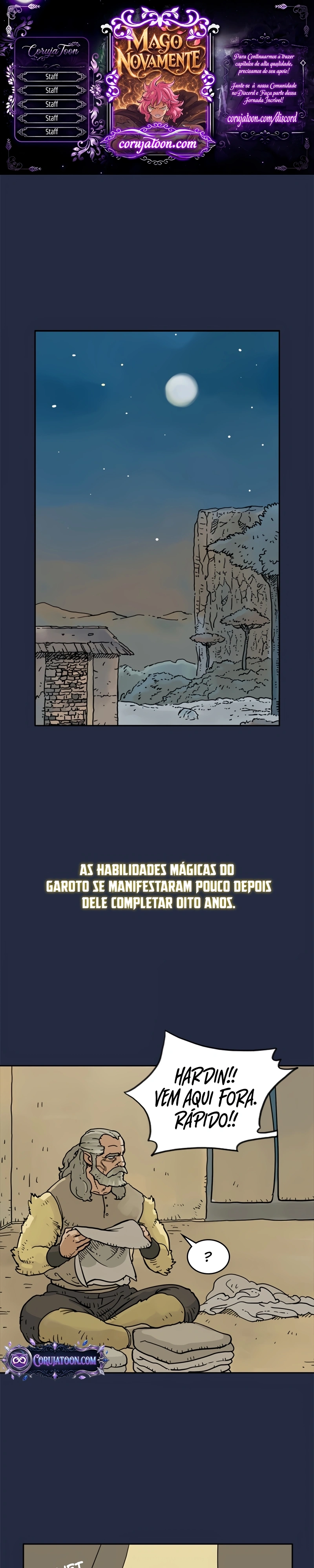 Mago Novamente Capítulo 4 Página 1