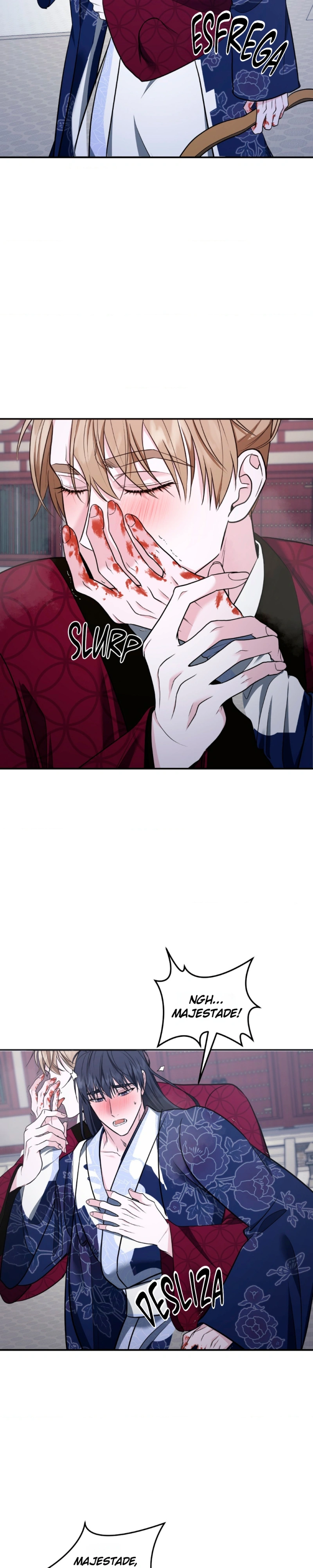Mangas manchadas de sangue Capítulo 33 Página 8