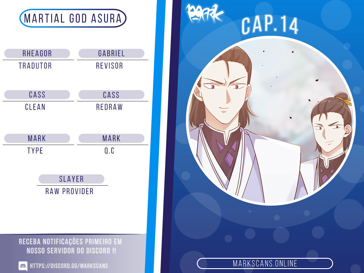 Martial God Asura Capítulo 14 Página 1