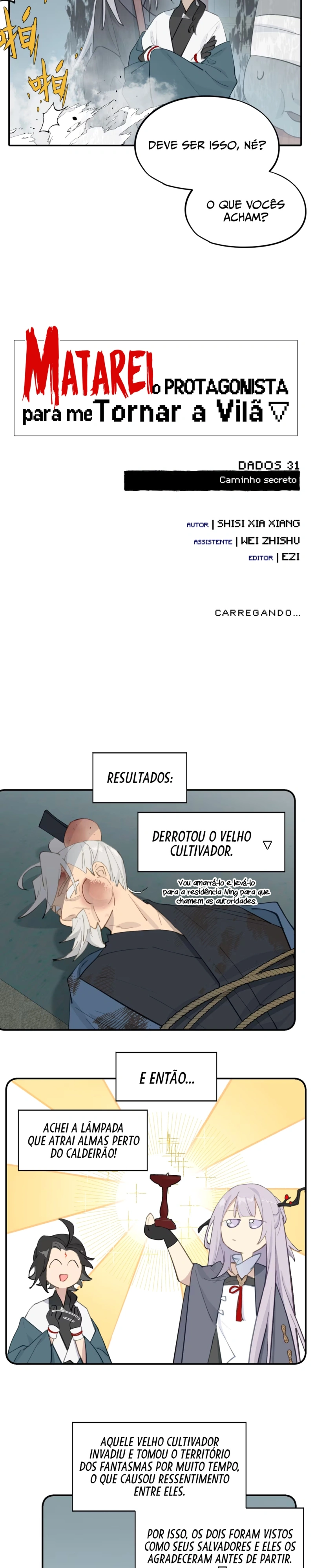 Matarei o Protagonista para me Tornar a Vilã Capítulo 31 Página 3