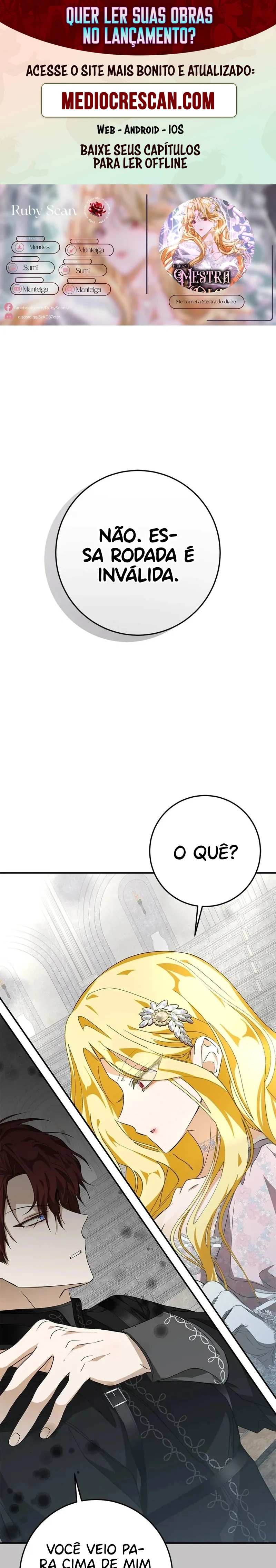 Me tornei a mestra do Diabo Capítulo 12 Página 1