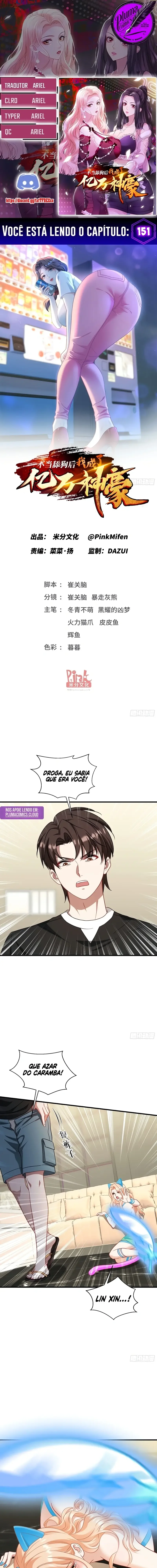 Me tornei bilionário após sofrer uma decepção amorosa Capítulo 151 Página 1