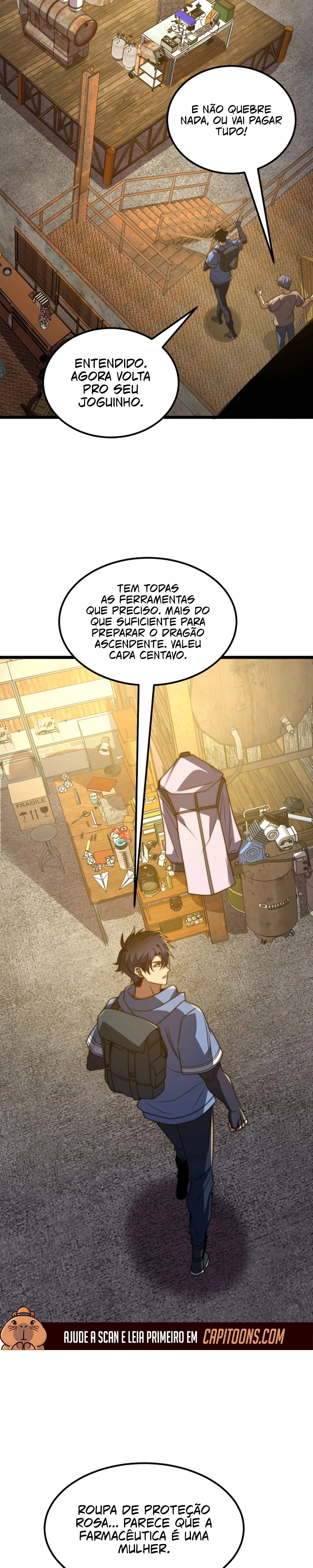 Me Tornei um Deus Devorando Almas no Purgatório Capítulo 15 Página 7